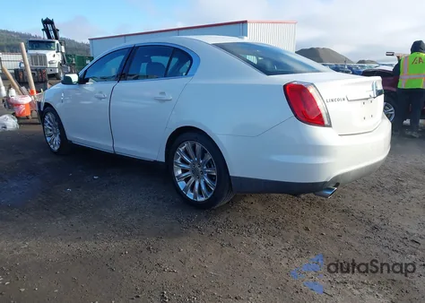 2009 Lincoln Mks z USA, uszkodzony, nr VIN 1LNHM94R49G624601